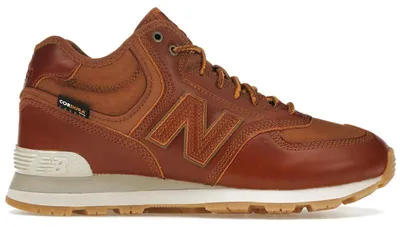 Image de Baskets en cuir New Balance 574H, couleur marron, taille 41.5 (EU)