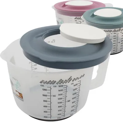 Produktbild von Livinja Messbecher / Mixbecher 3 in 1 ca. 2 L 18 x 14 cm Polypropylen