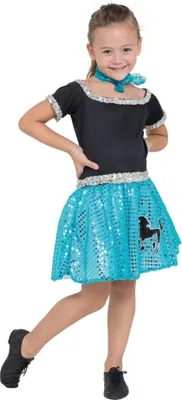 Produktbild von Kinder Rock 'N' Roll Paillettenkleid