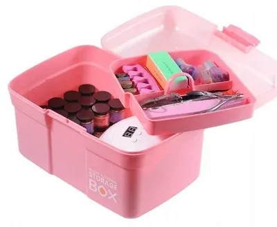 Produktbild von ManyBeauty Kosmetikkoffer Organizer Rosa Zubehör
