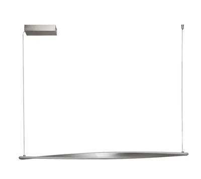 Productafbeelding van Rabalux 72234 Hanglamp Elvio LED 28, metaal en kunststof, satijnchroomkleurig