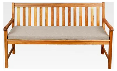 Produktbild von Sitzkissen für Bank, Gartenschaukeln, Sitz, glatt, 120x40x5, Beige