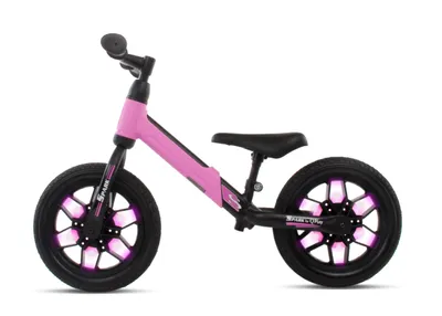 Image de Vélo d'équilibre Spark Rodas LED Rose