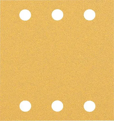 Produktbild von EXPERT C470 Schleifblatt, 115x107mm, K80, 6 Löcher, 50-tlg.