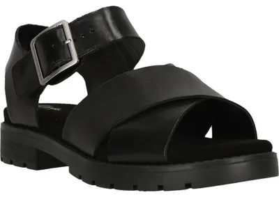 Produktbild von CLARKS Sandale Orinoco mit gepolstertem Fußbett 1216 Black Leather 36