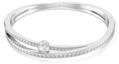 Obrázok produktu pre Swarovski - Swarovski 5691226 - Hyperbola Bangle Silver Colour - náramok veľkosť L