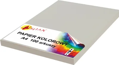 Produktbild von Farbpapier A4 120g grau 100 Blatt