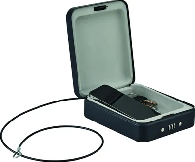 Image de Coffret de sécurité à câble, fermeture par combinaison modifiable, 3 chiffres - THIRARD