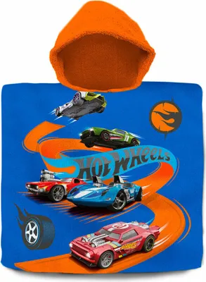 Produktbild von Hot Wheels Poncho Handtuch aus Baumwolle