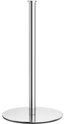 Image de Porte-rouleaux de cuisine argenté, autoportant, sans perçage, pour plan de travail et table