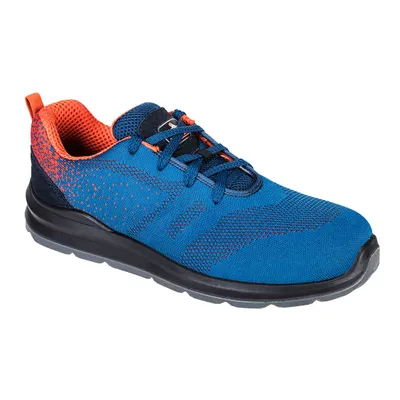 Produktbild von Portwest FT25 Steelite Aire Trainer  S1 Blue/Orange Gr. 36