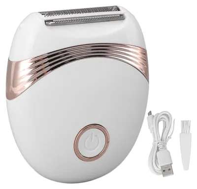 Obrázok produktu pre Elektrický epilátor pre ženy, nabíjateľný cez USB, 3 v 1, IPX7, vodotesný, prenosný, pre ženy, predlaktie, ruky a nohy