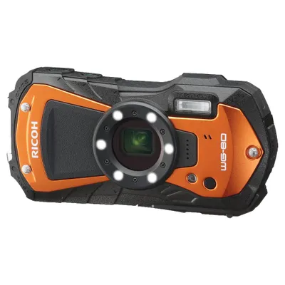 Zdjęcie produktu dla Ricoh - WG-80-Orange- Kamera zewnętrzna - 16 megapikseli - wasserdicht