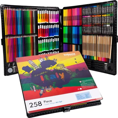 Zdjęcie produktu dla Tg67284 Zestaw Artystyczny Do Malowania Walizka 258El.