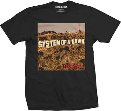 Produktbild von System of a Down T-Shirt Toxicity S Schwarz