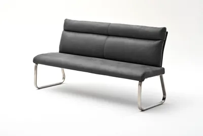 Produktbild von Rabea,Bank, 180cm breit,Edelstahlgestell, Antiklook grau