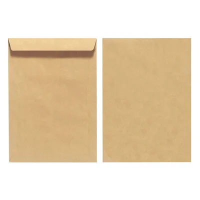 Produktbild von Versandtasche C4 90g nk. br 10St Recyclingpapier, Blauer Engel