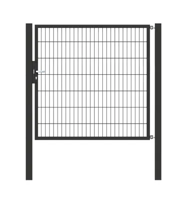 Image de Alberts 647520 Porte individuelle Flexo avec accessoires, anthracite, largeur 150 cm, hauteur 140 cm