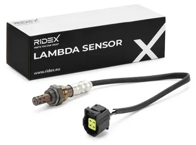 Produktbild von RIDEX Lambdasonde passend für MERCEDES-BENZ C-Klasse Limousine (W204) Beheizt 300mm 3922L0215