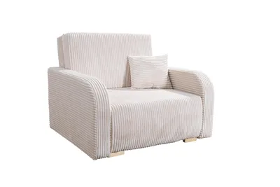 Produktbild von Schlafsofa Lili 1 mit Bettkasten Sztruks 02 Iwmar Möbel