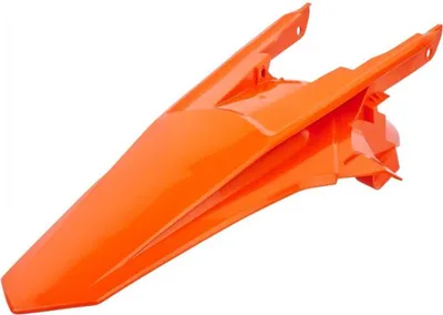 Zdjęcie produktu dla Tylny błotnik POLISPORT w kolorze pomarańczowym pasuje do KTM