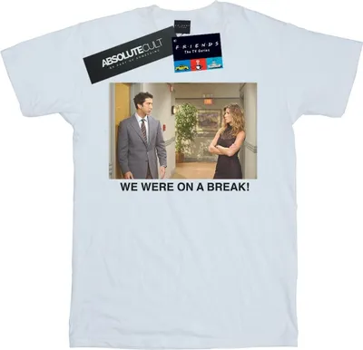 Produktbild von Friends - "We Were On A Break" T-Shirt für Damen BI23961 (S) (Weiß)