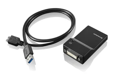 Produktbild von Lenovo USB 3.0 - DVI/VGA, 2048 x 1152 Pixel