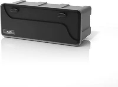 Produktbild von DAKEN Werkzeugkasten Blackit 82203 Staukasten 50,6L 750x300x355mm LKW Staubox 2 Schlösser 30kg Rheinland