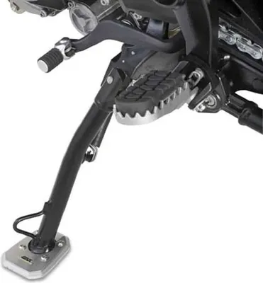 Productafbeelding van Givi voetverbreider ES7413, gemaakt van aluminium en roestvrij staal, voor de standaard van de Ducati Multistrada V4 (21)