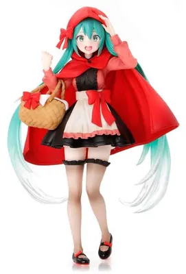 Obrázek produktu pro Hatsune Miku – Figurka Hatsune Miku v motivu Červené Karkulky, výška 18 cm