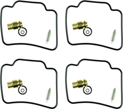 Image de 4 kits de réparation pour carburateur SUZUKI GSX-R 1100 1986-88, GSX 600 F, CAB-S6