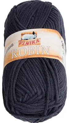 Obrázek produktu pro Příze ROBIN - 100 g, 150 m - Šedá