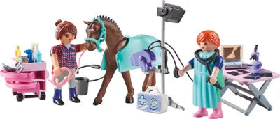 Produktbild von PLAYMOBIL Country 71241 Tierärztin für Pferde