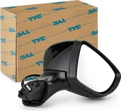 Produktbild von TYC 328-0193 Außenspiegel Seitenspiegel Rechts für RENAULT Clio IV Schrägheck (BH) Konvex Beheizt Grundiert