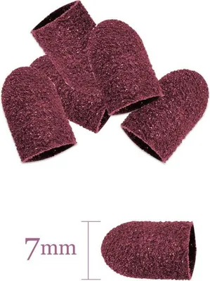 Produktbild von Schleifabdeckung A 7Mm / 60 100 Stk. Rose