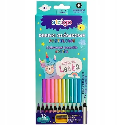 Immagine prodotto di Matite Lenka pastello 12 colori STRIGO