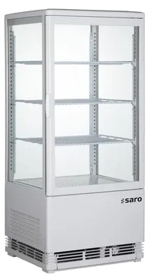 Zdjęcie produktu dla Witryna chłodnicza Saro, model Sc 80, biała