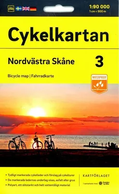 Obrázek produktu pro Cyklistická mapa List 3 Severozápadní Skåne 1:90000