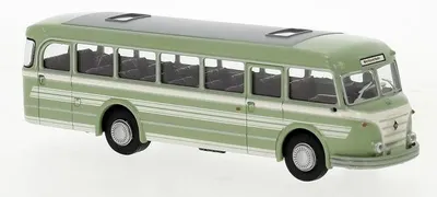 Produktbild von Brekina Stadtbus IFA H 6 B hellgrün, weiss, 1953,  59855
