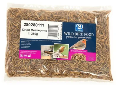 Produktbild von Getrocknete Mehlwürmer 250g