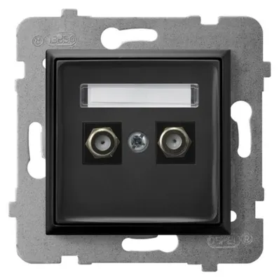 Produktbild von Ospel GPA-1UF/m/33, Schwarz, IP20, 71 mm, 39 mm, 71 mm, 60 g