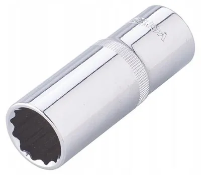 Obrázok produktu pre Verkatto Nástrčkový kľúč 1/2" 12-hranný dlhý 16 mm