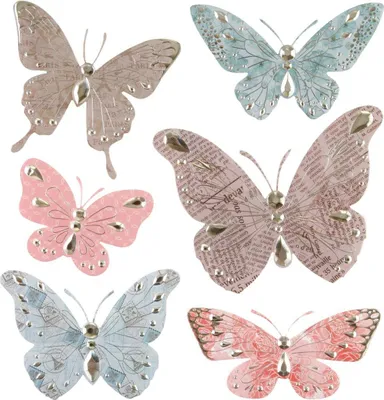 Produktbild von Schmetterling relief aufkleber - Atmosphera créateur d'intérieur