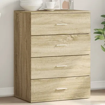 Image de vidaXL Sideboard chêne Sonoma 60x39x80 cm bois composite