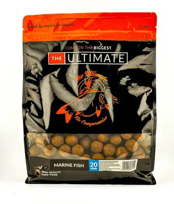 Zdjęcie produktu dla Ultimate Products Marine Fish Boilie Dumbell 12/16mm 1kg - kulki zanętowe