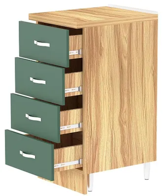 Produktbild von Küchenschrank mit 4 Schubladen, 40 x 50 x 85 cm
