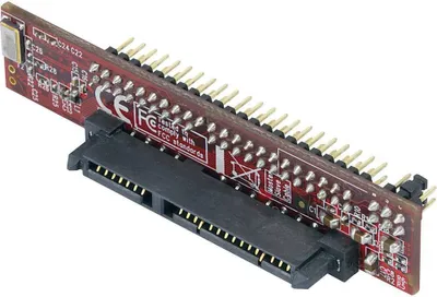 Produktbild von Renkforce Schnittstellen-Konverter [1x IDE-Stecker 44pol. - 1x SATA-Kombi-Buchse 7+15pol.]
