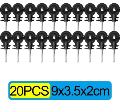 Produktbild von Elektrozaunisolator, langlebiges Design, einfache Installation, 20PCS