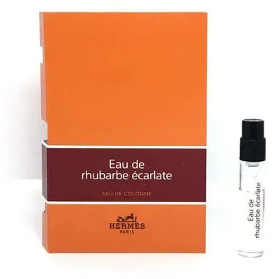 Zdjęcie produktu dla Hermes, Eau de Rhubarbe Ecarlate , Eau De Cologne, Unisex, Individual, 2 ml *Vial