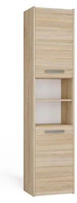 Produktbild von Badezimmer-Hochschrank Felix Sonoma-Eiche 40 cm mit 2 Türen